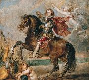 Peter Paul Rubens Equestrian Portrait of the George Villiers, France oil painting artist